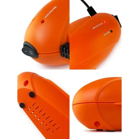 Laminator A4 75-150 microns, 2 shafts, speed 25 cm/min, Geleos Rainbow, Orange "LMA4RO"-3