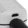 Portable karaoke microphone, 5 watts, 1200 mAh, white-black