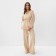 Female set (smell, trousers) KAFTAN BASIC Size 48-50, beige