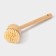 Lotus shade brush for dishes, round, 22 cm