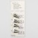 A set of pastry spelling nozzles, 1.8 × 3.5 cm, 4 pcs