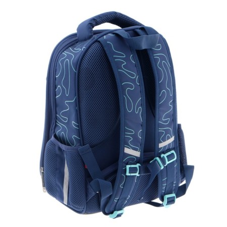 Frame backpack 38 x 29 x 15 cm, Hatber Ergonomic Light "Shooter", Blue NRK_71043-1