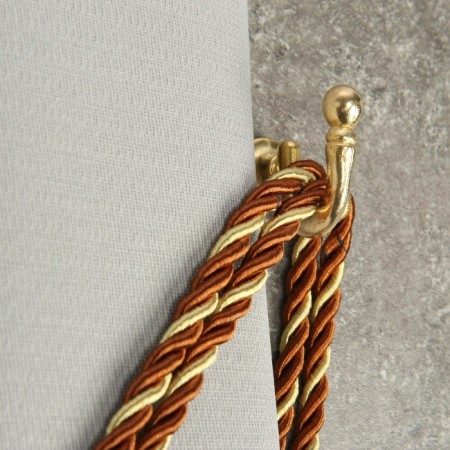Hook for curtains ks003, one -rod, color gold-7