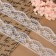 Capricon lace, 35 mm × 10 ± 1 m, white color