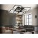 LED ceiling LED with Ambrella Light, Original, FA4424, 8XLED, 150 W, 11250LUM, 3000-6400K, Black Color Black