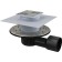 Alcaplast APV3344, 105 × 105/50/75 mm, lateral drain, dry water and wet and wet