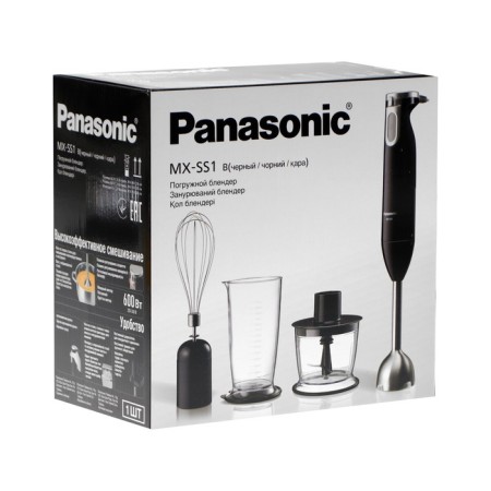 Panasonic MX-SS1BTQ bleb, 600 W, 0.5 l, 5 speeds, black-6