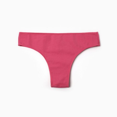 Panties female brazilians, pink color, size 46 (m)