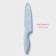 Knife ceramic shade "sharpness", blade 16 cm, blue color