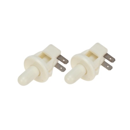 Capter-Knopka 250V 2.5A (2C) ON- (OFF) B/Fix white (PBS-19C) (furniture) Rexant-2