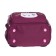 School standard, 33 x 25 x 13 cm, Grizzly, + bag for shoes, plush, burgundy