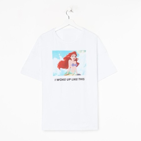 T -shirt "Little Mermaid" Oversize Princess, white color-3