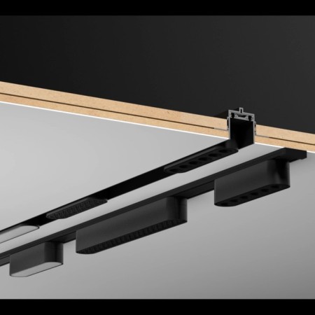 Low -voltage overhead busbar (plugs included) novotech. SMAL, 5.5x1000x25 mm-5