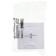 Coonsevo switch Selena 8104, 10 A, 2 keys, hidden, with an indicator, white