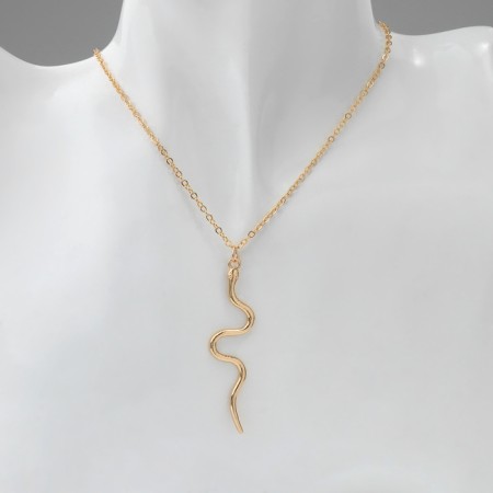 Piece "Snake" elegant, color gold-2