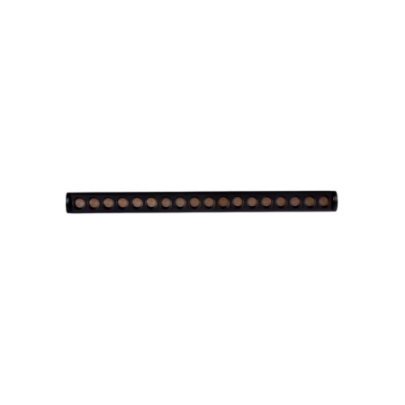 Track lamp, rotary, series "Flat" FTL-006, 18W, 48V, 3000K, 340mm, black-4