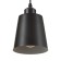 Bayerlux suspension lamp Bayerlux "cylinder" 1x40W E27 black 13x13x16-96 cm