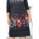 Female dress, size 52, black color