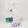 Picture on numbers for children "Baby-delin", 20 x 30 cm