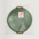 Storage for storing cosmetic supplies "Green", D - 27 x 3.4 cm, green/golden color