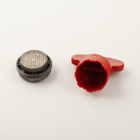 IDDIS 996P24A3SMFR, external thread, D = 24 mm, ABS plastic-5