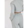 Knitwear trousers with an elastic band on the bottom, size 48