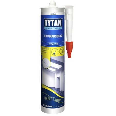 Tytan euro-line sealant (19779), acrylic, white, 280 ml