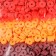 Beads for the creativity of PVC "Late Autumn" 5 colors x 10 g 0.6 cm