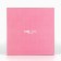 Confectionery packaging, boxing box with PVC lid, “with love”, 12 x 12 x 3 cm
