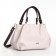 Women's bag-bag with zipper, gray color