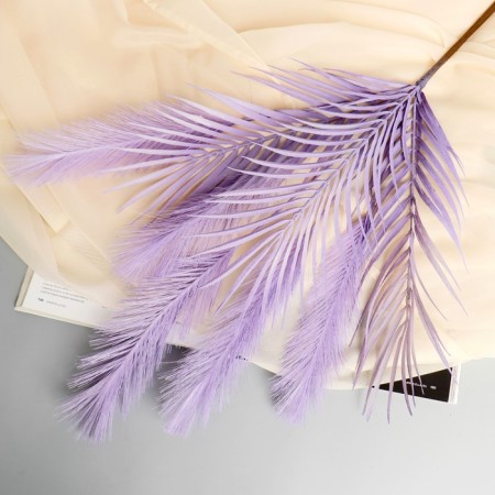 Decor "Feat and Palma" 72 cm, lilac