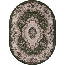 Ковёр овальный Merinos Gavana, размер 80x150 см, цвет green