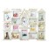 Wall clock, series: photo frames, "house", smooth move, 54.5 x 74 cm