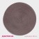 Napkin kitchen shade "Loft", d = 38 cm, coffee color