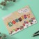 Stickers in the book "Alphabet" + 3 background 20.7x14.2 cm
