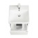 Tumbing under the Aquaton Skandi sink, 45 cm, white matte color, white glossy