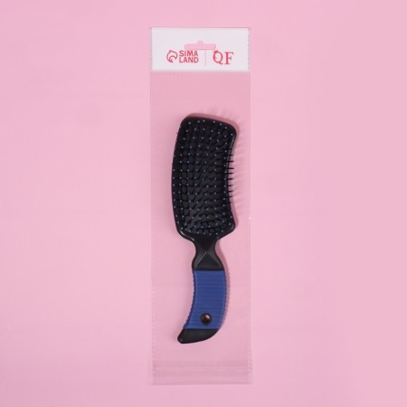Comb massage, rubberized pen, 5 × 21 cm, color mix-6