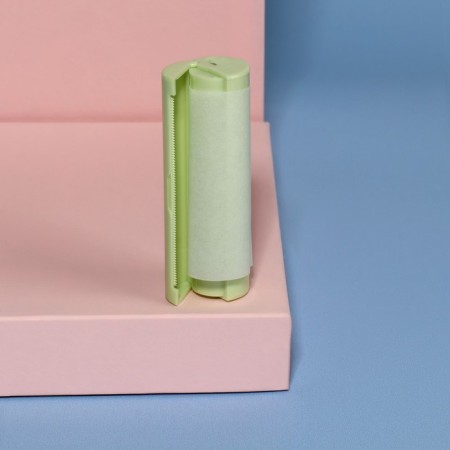 Leaf soap, in a plastic case, roll 120 cm, green color-2