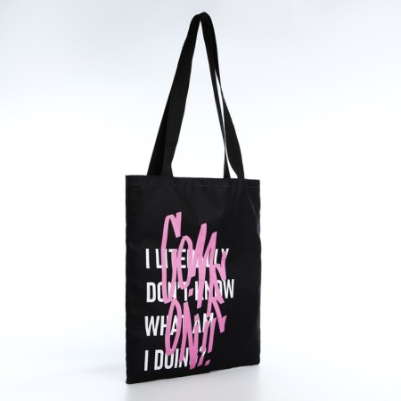 Bag Schoper Come on 35x0.5x40 cm, Department without lightning, without lining, black-1
