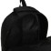Youth backpack from textiles on lightning, 5 pockets, black/green color
