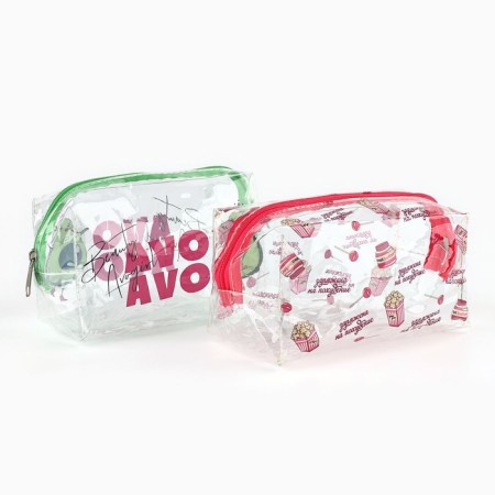 PVC cosmetic bag, 14x8 cm mix-1