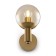 Wall lamp (sconce) Globo, 1xe27, color brass