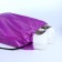A bag for shoes on a lace, "ZFTS", a reflective strip, a lilac color