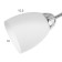 Jil chandelier 2x60W E27 chrome 54x25x22cm