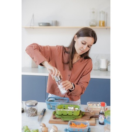 Container for baking, storage and carrying of products in the Smart Solutions cover, Blue color, 1050 ml-9