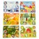Lotto with wooden chips "Who lives where?" Baby Toys