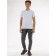 Sports pants for ISEE boys, height 128-134 cm, dark gray color