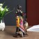 Souvenir Polystone "Family from Nairobi" MIX 29.5x8.5x15 cm