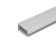 Handle Cappio RT001CP, l = 500, m/o 288, matte chromium color