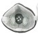 Tundra respirator, with VCH valve, FFP1